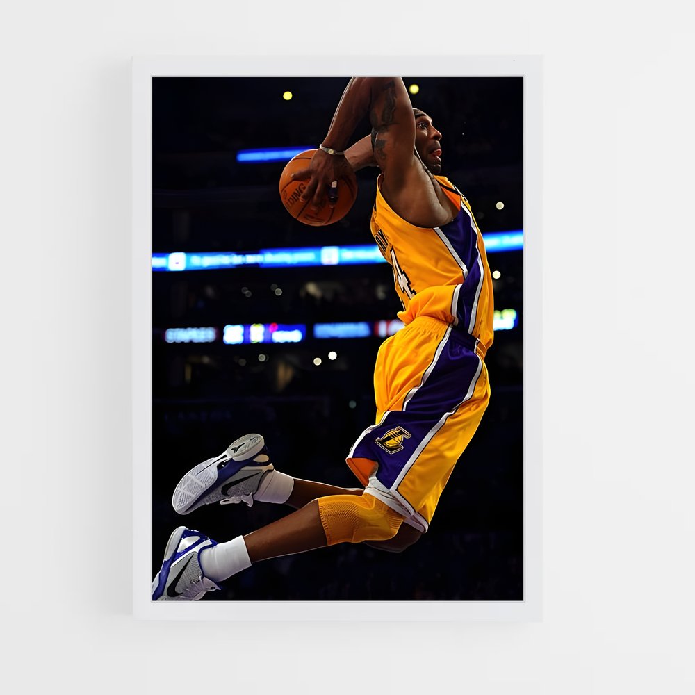 Poster Kobe Dunk – affiche Basketball (vue 3)